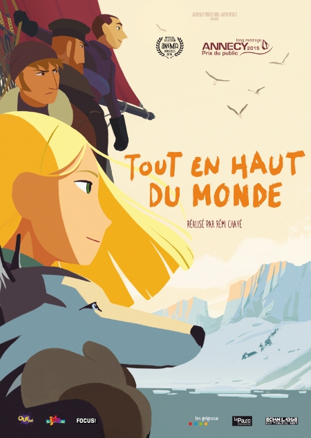 Affiche. Tout en Haut du Monde. Reis naar het Noorden. FR. 2016-03-26